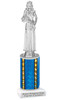 Silver Queen  trophy.  Great trophy for your pageants, events, contests and more!   1 Column Dazzle