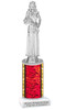 Silver Queen  trophy.  Great trophy for your pageants, events, contests and more!   1 Column Dazzle