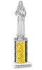 Silver Queen  trophy.  Great trophy for your pageants, events, contests and more!   1 Column Dazzle