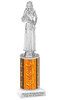 Silver Queen  trophy.  Great trophy for your pageants, events, contests and more!   1 Column Dazzle
