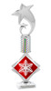 Snowflake theme trophy. Choice of artwork and trophy height. Great for all of your holiday events and contests.  5061