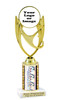 Custom  trophy.  Add your logo or art work for a unique award!  Great for any event or contest.  ph28