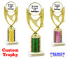 Custom  trophy.  Add your logo or art work for a unique award!  Great for any event or contest.  ph28