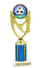 Soccer trophy.   Great trophy for your soccer team, schools and rec departments.  Ph28