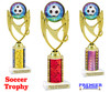 Soccer trophy.   Great trophy for your soccer team, schools and rec departments.  Ph28