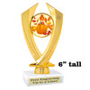 Fall - Fall Festival trophy.  Great for all of your fall pageants, fall festival contests, activities and more.  4506