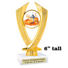 Fall - Fall Festival trophy.  Great for all of your fall pageants, fall festival contests, activities and more.  4506