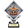 Halloween theme trophy.  Great for pageants,  Halloween pumpkin carving and decorating contests, costume contests and more!. 9 designs available. 5087s