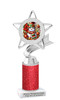 Glitter Snowman theme trophy. Great for all of your winter pageants, winter festival contests, activities and more. 5043s