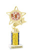 Holiday cookies - Gingerbread trophy.  Great for your baking events & contests.  Or just for your favorite baker. Gold