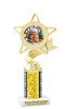 Holiday cookies - Gingerbread trophy.  Great for your baking events & contests.  Or just for your favorite baker. Gold
