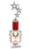 Reindeer Games theme trophy. 15" tall Choice of artwork and base   Great for all of your holiday events and contests. 2236 stars