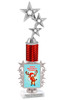 Reindeer Games theme trophy. 15" tall Choice of artwork and base   Great for all of your holiday events and contests. 2236 stars