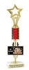 Gingerbread House trophy with numerous categories. Great for you baking, decorating or eating contests. Best Overall, 1st Place and more!