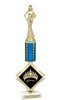 Queen trophy.  Great for your pageants, festivals, contests or just for your favorite Queen.  Choice of column color and base.  Trophy height is 16" tall.  