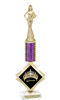 Queen trophy.  Great for your pageants, festivals, contests or just for your favorite Queen.  Choice of column color and base.  Trophy height is 16" tall.  