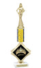 Queen trophy.  Great for your pageants, festivals, contests or just for your favorite Queen.  Choice of column color and base.  Trophy height is 16" tall.  
