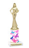 Butterfly trophy.  Perfect for your pageants, events, contests, and more.  Choice of figure and trophy height.  Sub-6