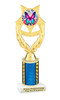 Butterfly trophy.  Perfect for your pageants, events, contests, and more.  Choice of color and trophy height.  ph97