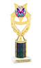 Butterfly trophy.  Perfect for your pageants, events, contests, and more.  Choice of color and trophy height.  ph97