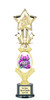 Cheer trophy with choice of artwork.  Great for your squads, contests or just for your favorite cheerleader.   765