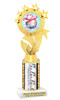 Cowgirl Disco Trophy.   Great award for your Disco themed pageants, dance contests, competitions, parties and more. ph48