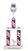 2 Column  Patriotic trophy. Deluxe Flag column with choice of artwork and trophy height.   Great for your 4th of July events, contests, pageants and more.  6010s