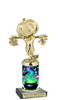 Our Exclusive Halloween trophy. Great trophy for your Halloween events, pageants and more.  10" tall - Sub H15