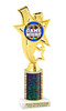 Game Night trophy for your family game nights, parties and more. Choice of color and trophy height.  ph81 Game Night trophy for your family game nights, parties and more. Choice of color and trophy height.  ph81