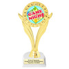 Game Night trophy for your family game nights, parties and more.  6.5" - 8.5" tall.  Ph80 Game Night trophy for your family game nights, parties and more.  6.5" - 8.5" tall.  Ph80