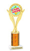 Game Night trophy for your family game nights, parties and more. Choice of color and trophy height.  ph80 Game Night trophy for your family game nights, parties and more. Choice of color and trophy height.  ph80