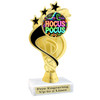 Halloween theme trophy.  Great for your Halloween pageants, events, contests and more. 6.5" - 8.5" tall.  Ph106
