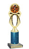 Halloween Trophy with glitter column. Choice of glitter color and height.  Great award for your pageants, events, contests,  parties and more. ph29  