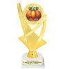 Fall or Halloween theme trophy.  Great for your Fall events, Halloween pageants, events, contests and more. 6.5" - 8.5" tall.  Ph107-2