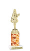 Fall or Halloween theme trophy.  Great for your Fall events, Halloween pageants, events, contests and more. Choice of figure, height and base.  Sub 1