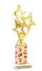 Fall theme trophy.  Great for your Fall events,  pageants, events, contests and more. Choice of figure, height and base.  Sub 4