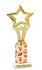Fall theme trophy.  Great for your Fall events,  pageants, events, contests and more. Choice of figure, height and base.  Sub 4