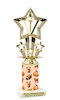 Fall theme trophy.  Great for your Fall events,  pageants, events, contests and more. Choice of figure, height and base.  Sub 4