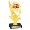 Fall theme trophy.  Great for your Fall events, Halloween pageants, events, contests and more. 6.5" - 8.5" tall.  Ph107-2