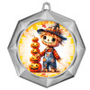 Scarecrow  theme medal. Great medal for all of your Fall pageants, events, contests and more. Available in gold, silver or bronze finish. (43273