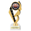 Homecoming theme trophy for you participants, courts, escorts and more. 6" to 8" tall with choice of base.   Ph104