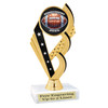 Homecoming theme trophy for you participants, courts, escorts and more. 6" to 8" tall with choice of base.   Ph104