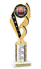Homecoming theme trophy for you participants, courts, escorts and more. Numerous trophy heights available.  Choice of column color