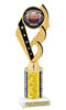 Homecoming theme trophy for you participants, courts, escorts and more. Numerous trophy heights available.  Choice of column color