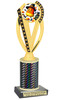 Candy Corn - Halloween Trophy. Choice of column color and height.  Great award for your pageants, events, contests,  parties and more.  PH-76