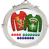 Great medal for your Holiday Party and events. Available in gold, silver or bronze finish.  Celebrate those ugly sweaters!  950-2