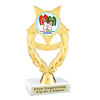 Ugly Sweater  trophy.   6" tall.  Great trophy for your Holiday Ugly Sweater contests and parties.  ph97