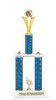 Festive 2 column trophy for your  Holiday Events, Reindeer Runs,  Contests and more.  Choice of trophy height and column color.  91546