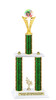 Festive 2 column trophy for your  Holiday Events, Reindeer Runs,  Contests and more.  Choice of trophy height and column color.  91546