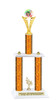 Festive 2 column trophy for your  Holiday Events, Reindeer Runs,  Contests and more.  Choice of trophy height and column color.  91546